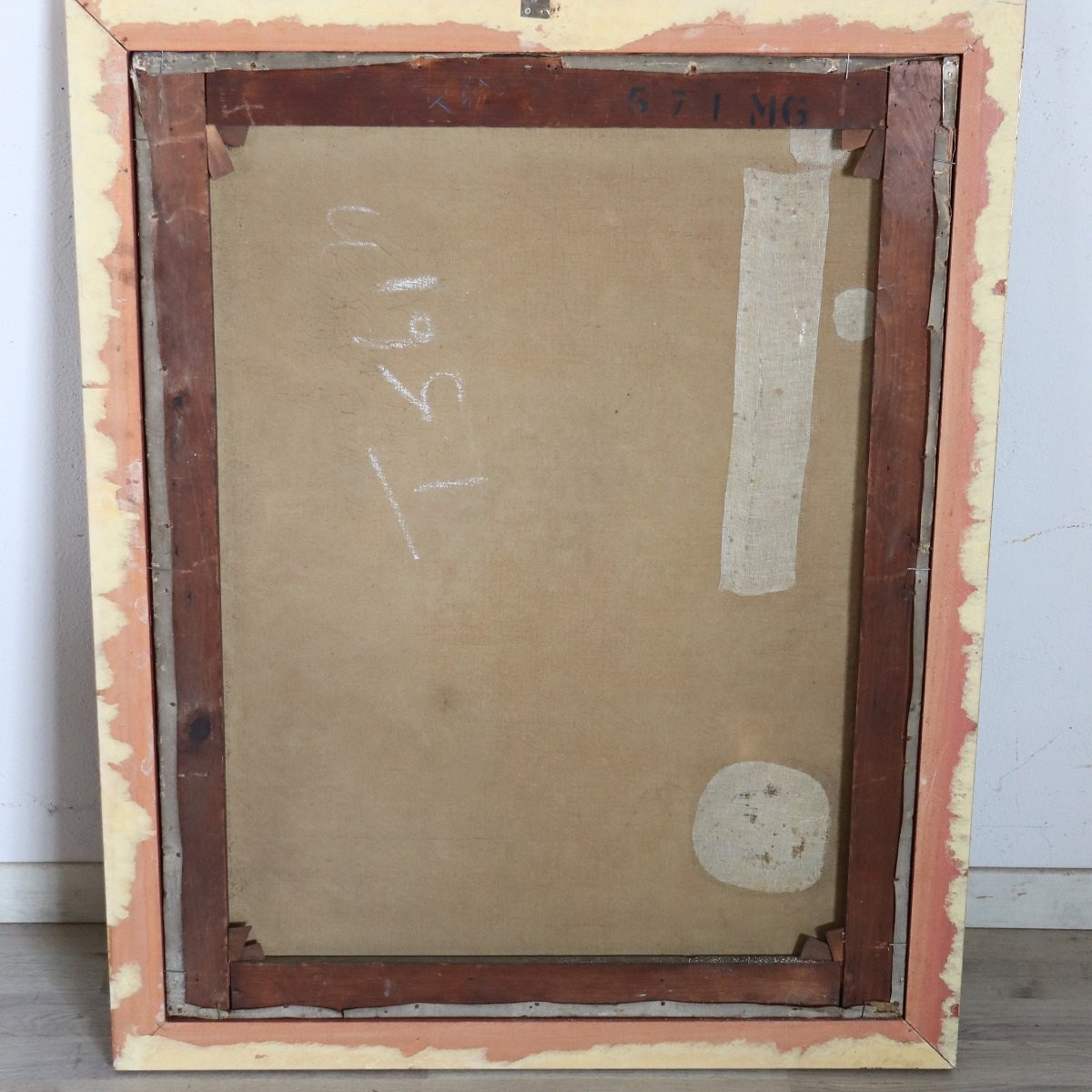 Dipinto ad olio su tela, Paesaggio fluviale, firmato J Paulman, fine XIX secolo-photo-8