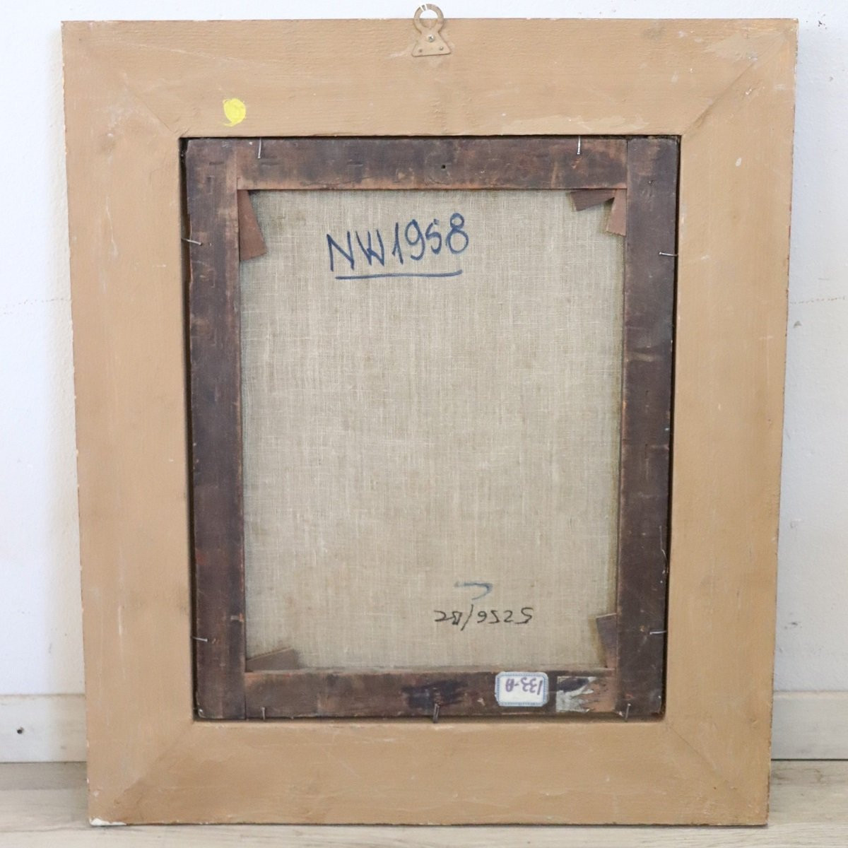 Figura mitologica di Menade, dipinto ad olio su tela, Italia, XIX secolo.-photo-7