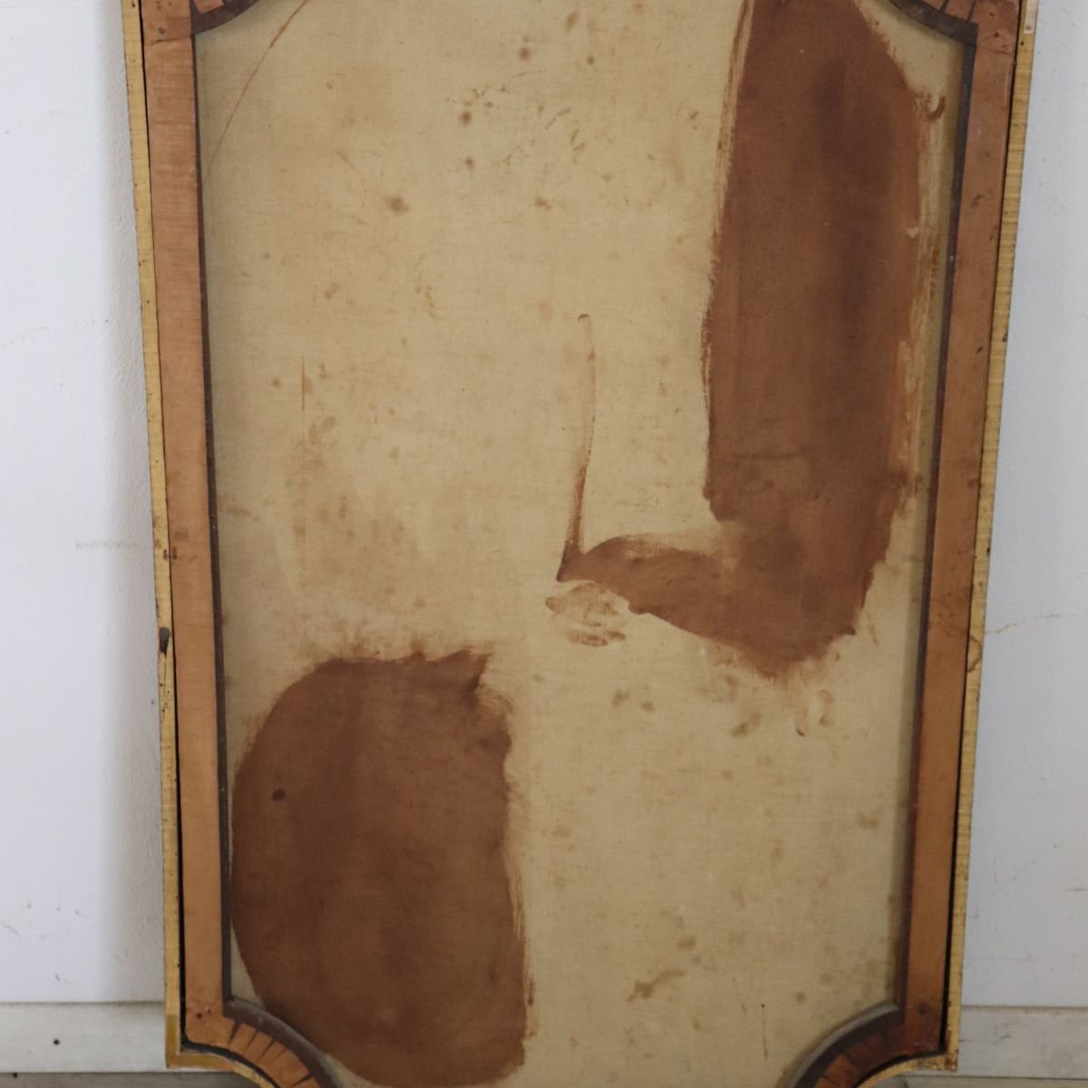 Paesaggio fluviale, dipinto ad olio su tela, Italia, XIX secolo-photo-8