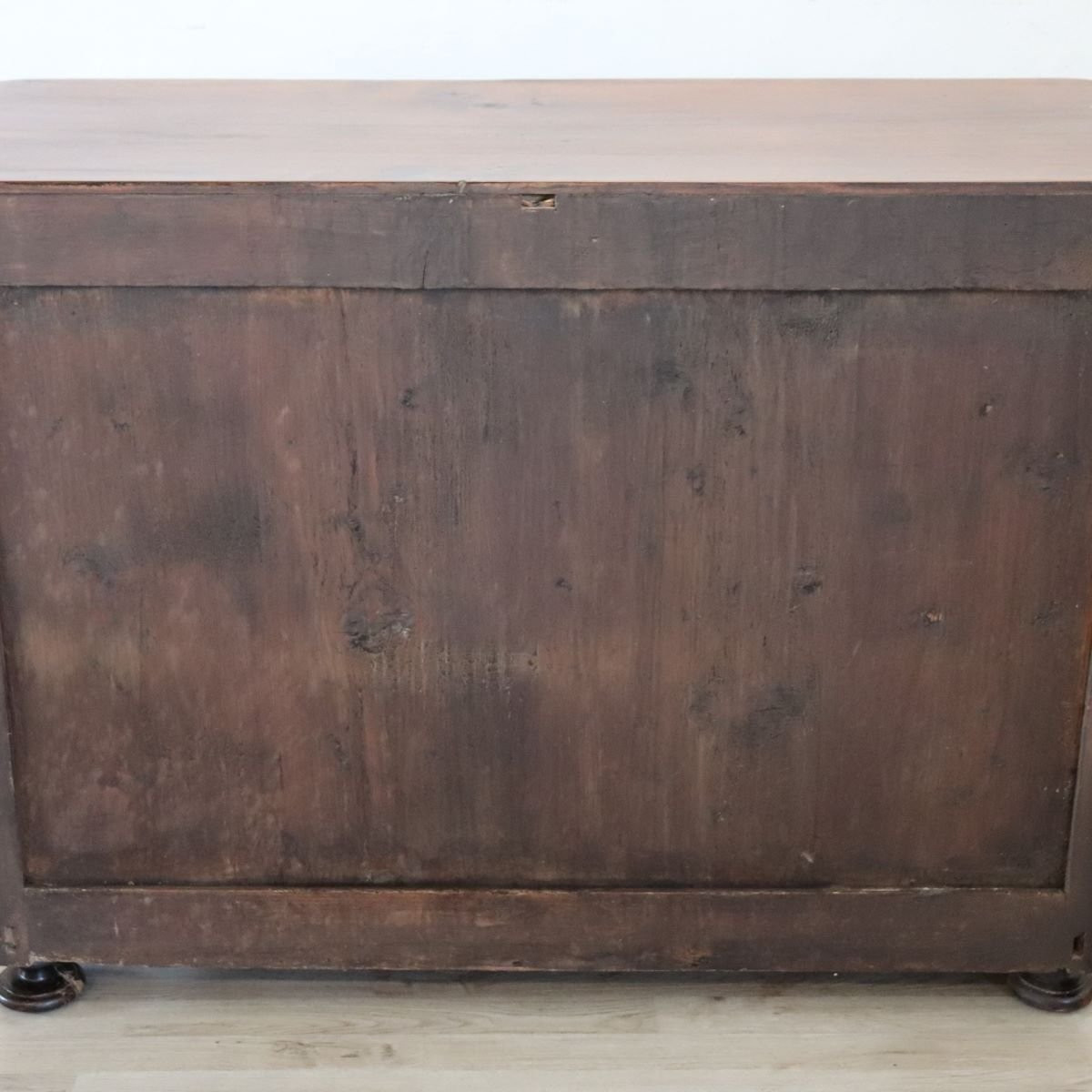 Credenza antica in noce, Italia, metà del XIX secolo, restaurata.-photo-5