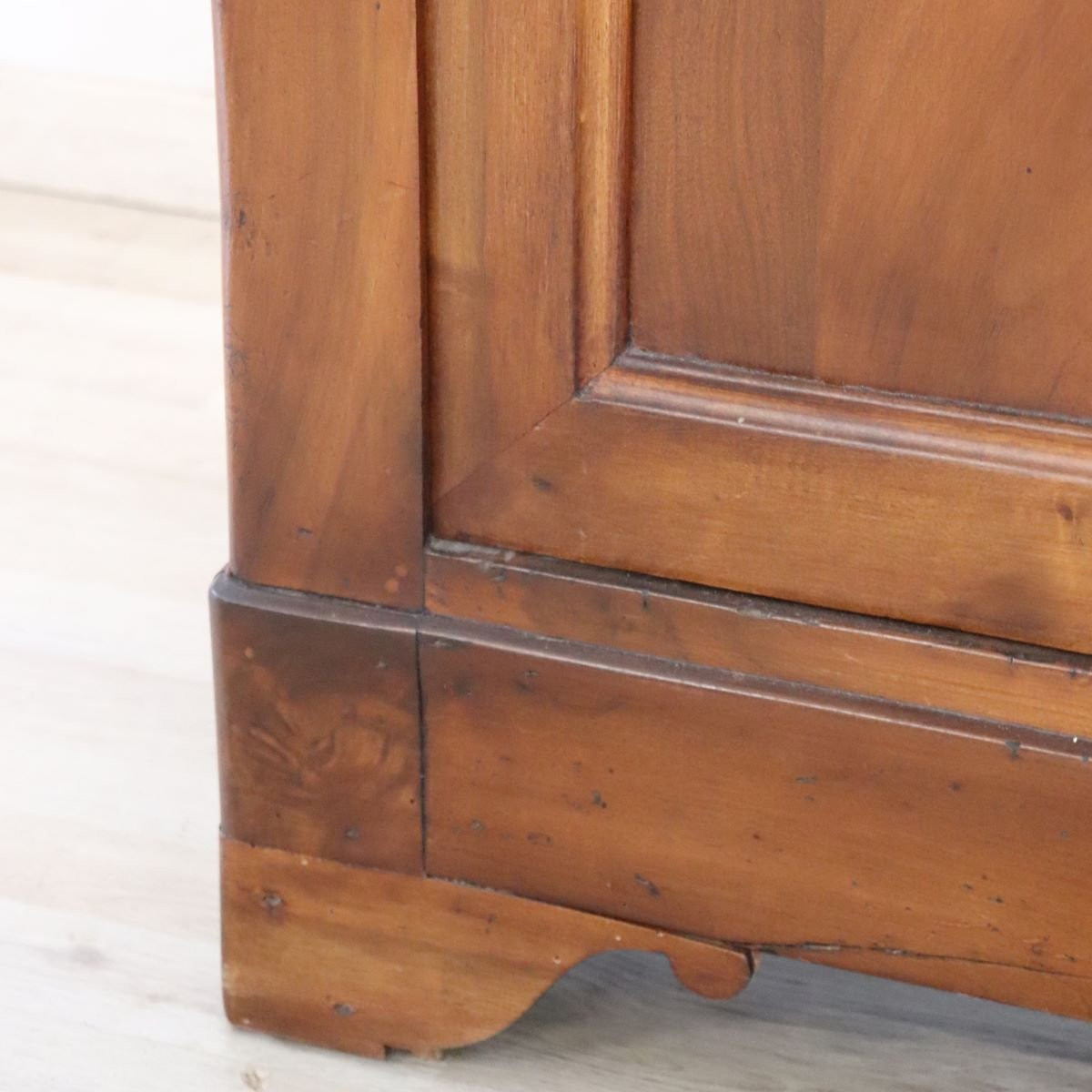 Credenza antica in legno massello di noce, Italia, XIX secolo-photo-7