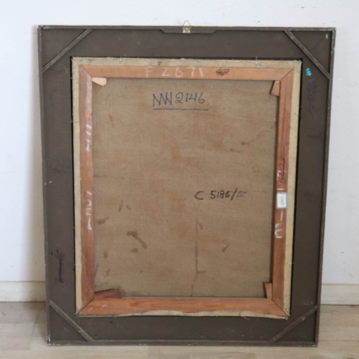 Ritratto di giovane donna, olio su tela, Italia, XIX secolo-photo-3