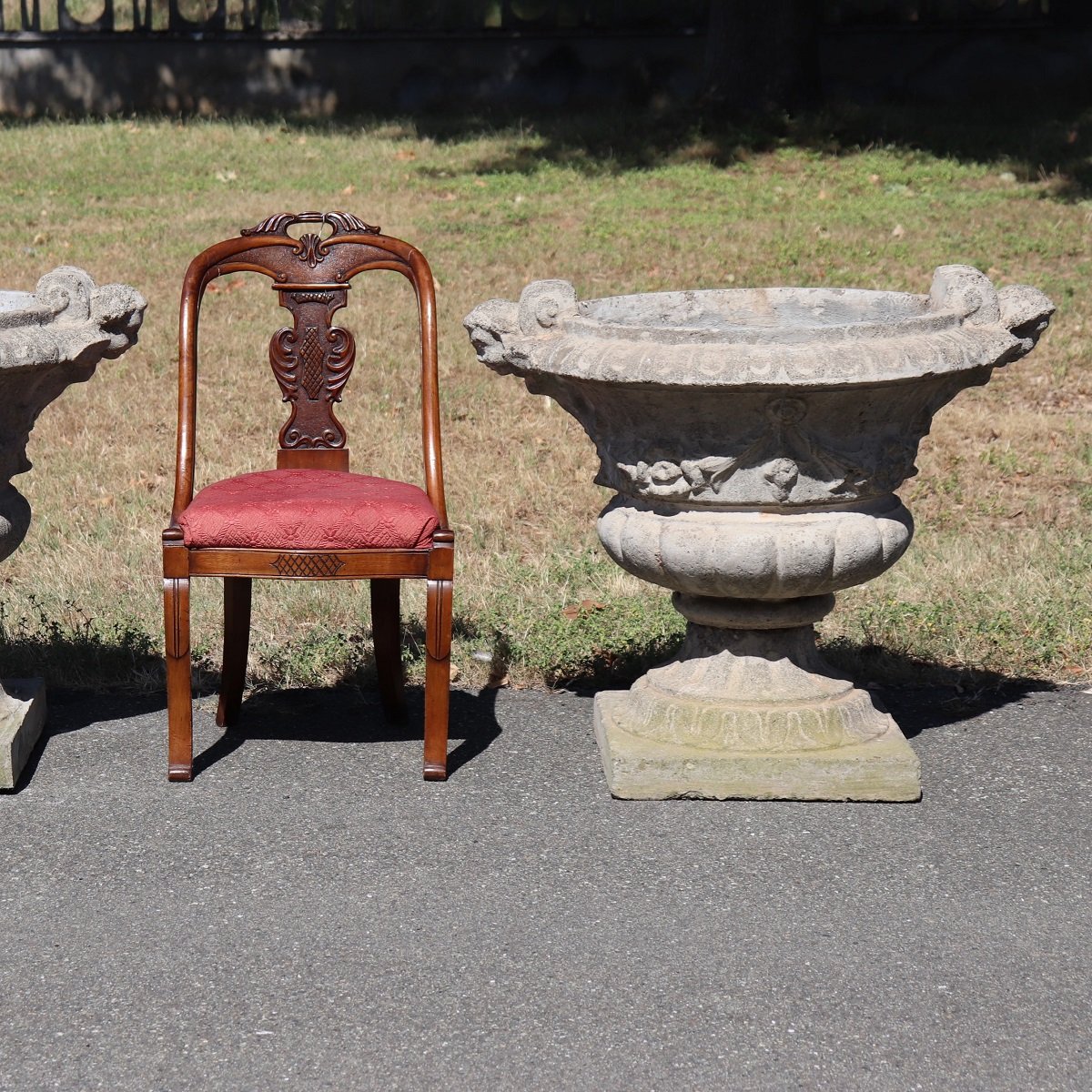Vasi da giardino, set da 2, Italia, inizio XX secolo-photo-2