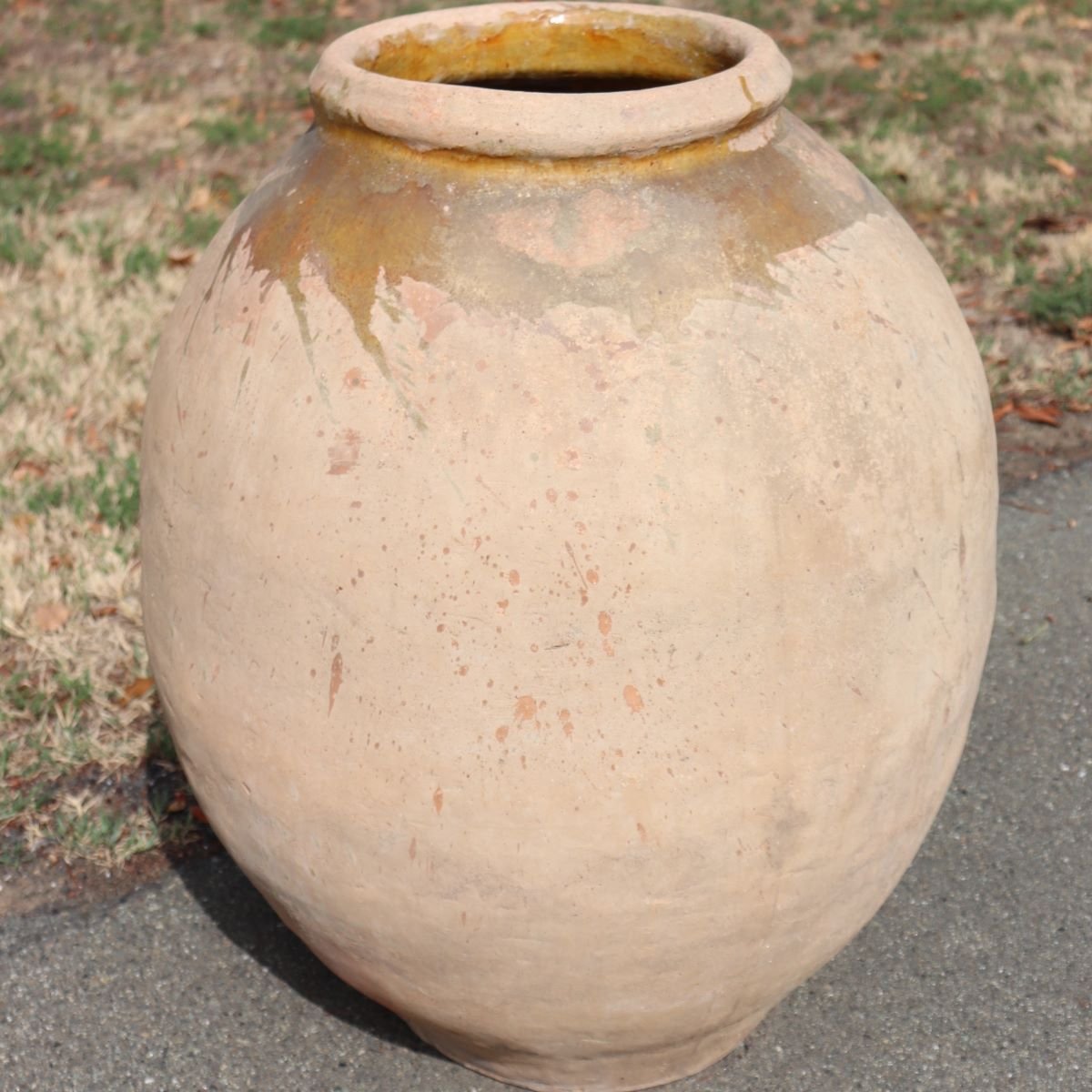 Giara antica in Terracotta, Italia XIX Secolo-photo-5
