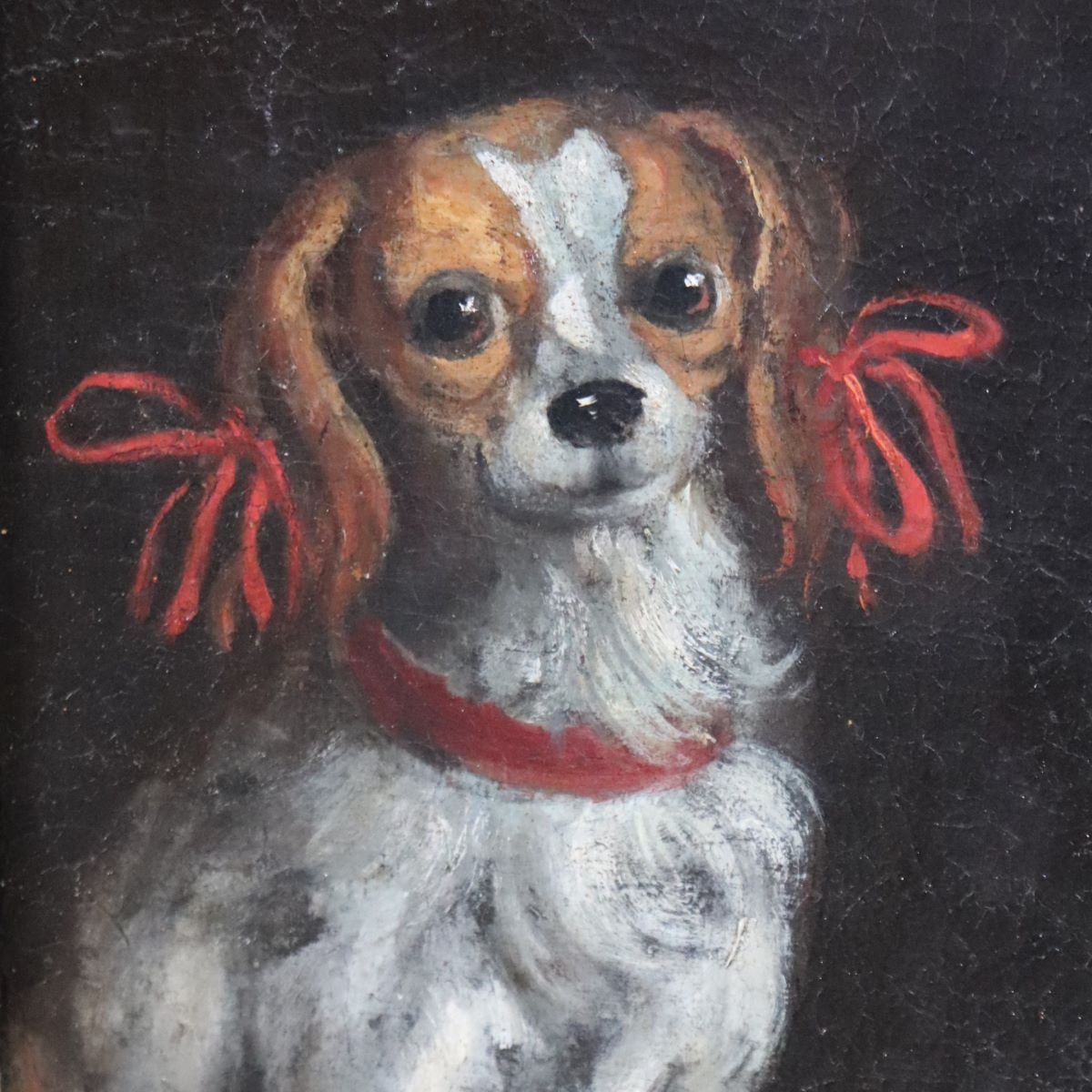 Ritratto di Anna Maria Luisa d'Orléans, Olio su Tela, XVII Secolo-photo-1