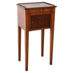 Comodino antico in noce, Italia, inizio XIX secolo