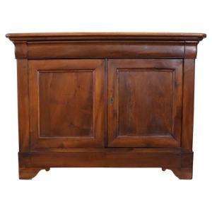 Credenza antica in legno massello di noce, Italia, XIX secolo