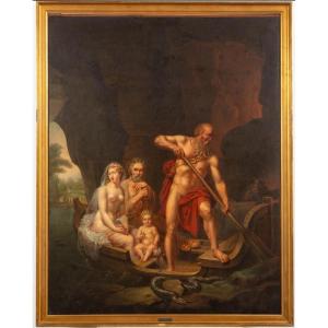 François Gérard (attributed), Very Large Hst, Late 18th-early 19th Century.