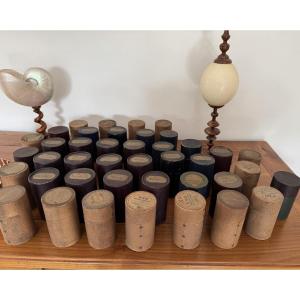 Old Lot For Decoration Of 42 Phonograph Boxes Around 1900 For Decoration Curiosity 