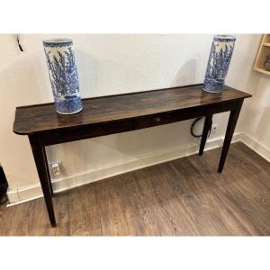 Interesting Antique Rosewood Console Table, Circa 1900, For Hallway/entrance/loft Interior Decor. 