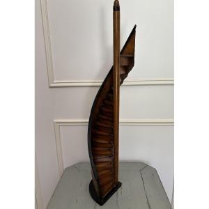 Old Journeyman's Staircase Project Maitrise Furniture Object Circa 1900 Maitrise