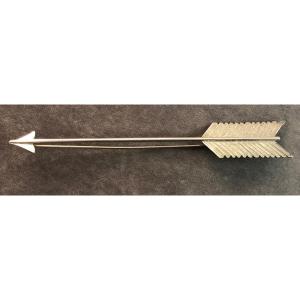 Silver Arrow Brooch