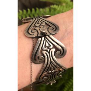 Vintage Sterling Silver Bracelet 