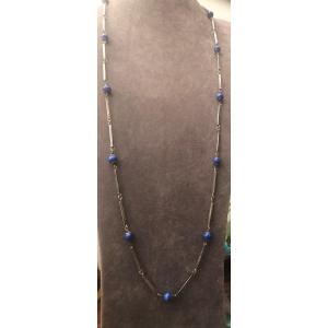 Silver / Lapizlazuli Necklace 