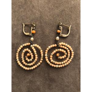 Coral Earrings 