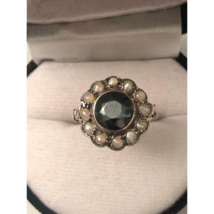 Art Deco Silver Ring