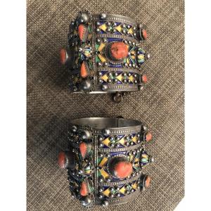  Pair Of Kabyle Bracelets, Béni Yenni