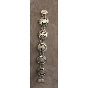 Egyptomania Silver Bracelet 