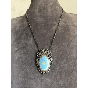 Charles X Silver Pendant