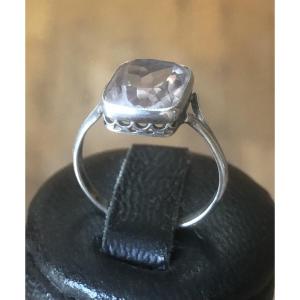 Art Deco Silver Ring 