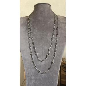 Napoleon III Silver Necklace