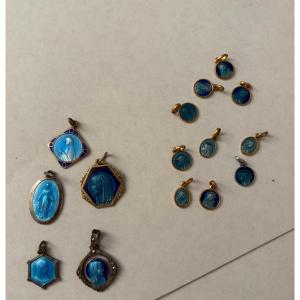 Lot Of Religious Medals 