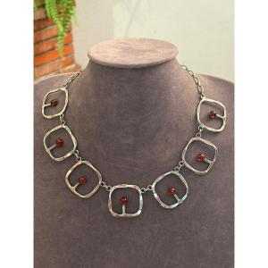 1950s Silver Necklace