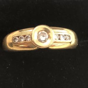 Gold/diamond Ring /60s
