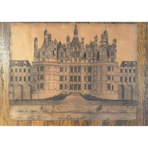 19th Century Chambord Drawing