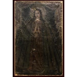 Du Perou School (18th Century) - The Immaculate