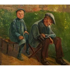 Basque School (1930s) - Grandfather