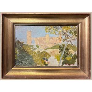 Mallorcan School (1930s) - Bellver Castle, Near Palma