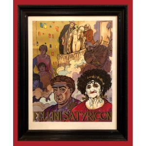 Milo Manara (1945) - Fellini's Satyricon (litograph)