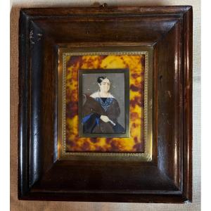 Spanish School (c. 1800) - Miniature Lady