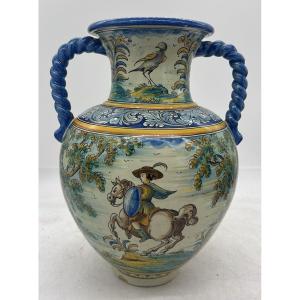 Ruiz De Luna Vase - Talavera, C. 1930
