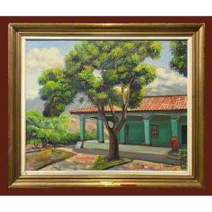 José Antonio Aranaz (1948-2013) - Hacienda De Urbina At Mount Avila, Not Far From Caracas