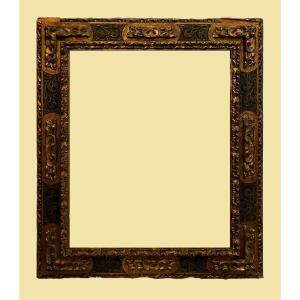 Sevillan Baroque Style Frame With Sgrafitte - Spain, XVIII/xix
