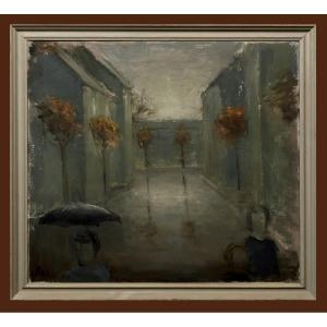Catalan Surrealist School (1970s) - The Rain