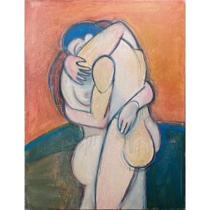 Contemporary Spanish School - The Embrace