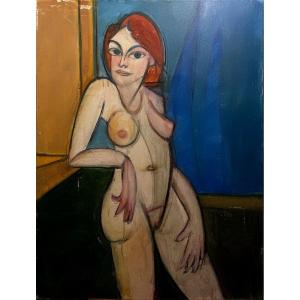 Contemporary Spanish School - Standing Nude