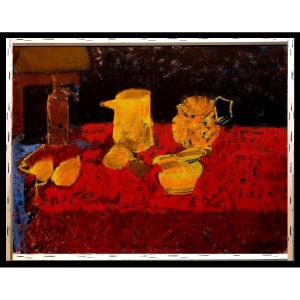 Isidro Lázaro Ferrer (1945) - The Red Table