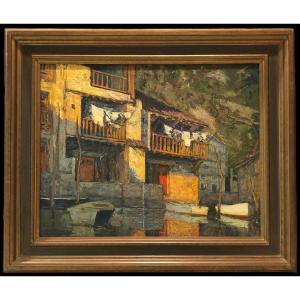 Basque School (1950s) - Donibane Garazi (saint Jean Pied-de-port)