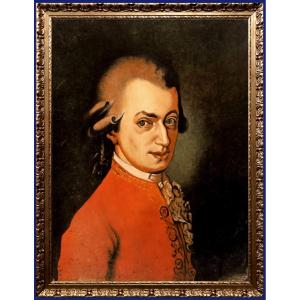 European School (xx) - Wolfgang Amadeus Mozart (after Barbara Krafft (1764-1825)