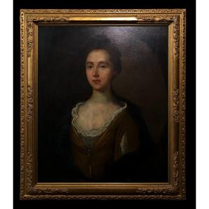 English School (c. 1700) - Portrait Of A Young Lady
