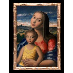 Enrique Lagares (1903-?) - Our Lady Of Love And Life