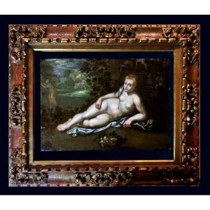 	 Second School Of Fontainebleau (c. 1600) - The Goddess Diana Under The Moon
