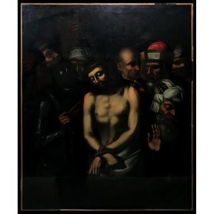 Vicente Castelló (circa 1585-1636), Workshop Of - Jesus Stands Before The Sanhedrin