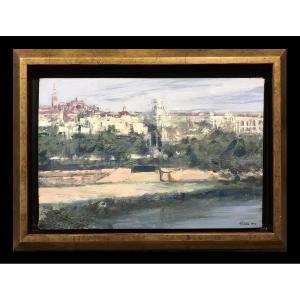 Eva Villalba (1972) - Seville, Seen From Triana, Ii