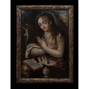 Spanish School (c. 1620) - Penitence Of The Magdalene