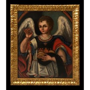 Mexican Viceroyal School (18th Century) - Saint Raphael The Archangel